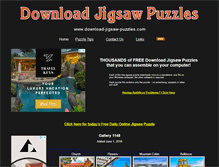 Tablet Screenshot of download-jigsaw-puzzles.com
